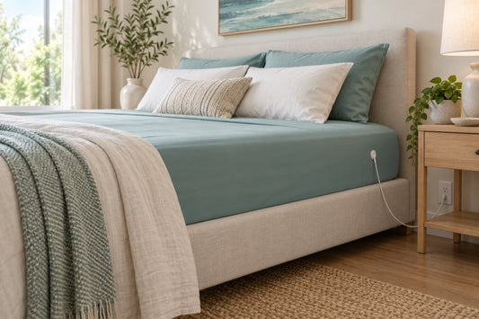 Solfenity Grounding Bed Sheet