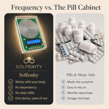 Solfenity Resona vs pills and sleep aids