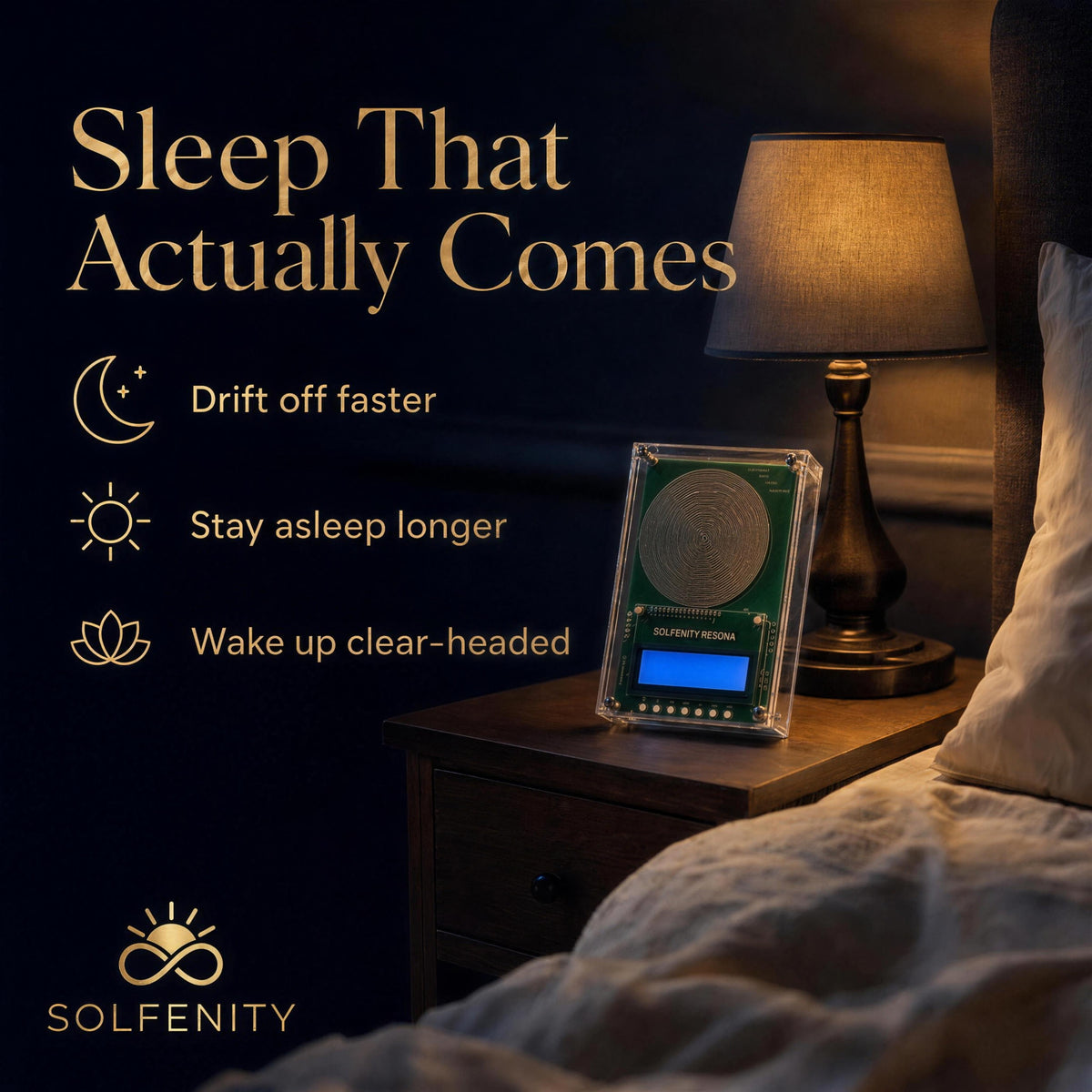 Solfenity Resona for better sleep