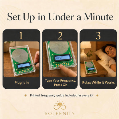 How to set up Solfenity Resona in 3 steps